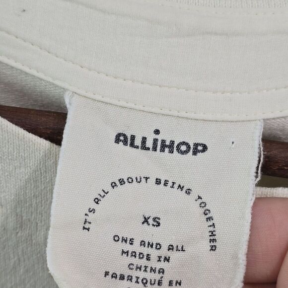 Anthropologie Dress Womens XS Black White Striped Shift Mini Long Sleeve Terry - Picture 3 of 10